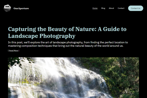 OneAperture Photography Blog