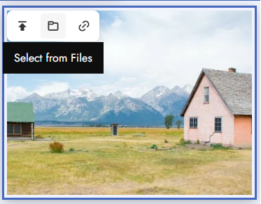 Customize Image, Videos or Media