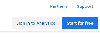 Sign in to Analytics