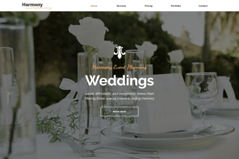 Wedding Planner Website Template from www.website.com