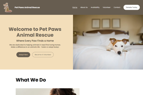 Pet Paws Animal Rescue