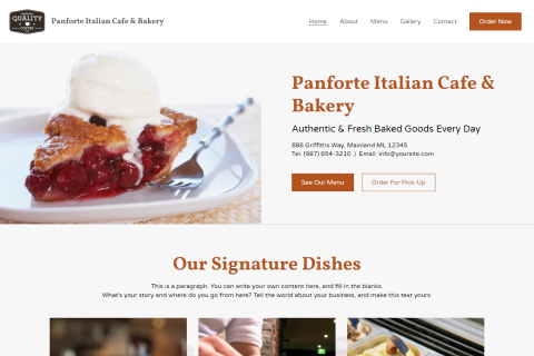 Panforte Italian Cafe & Bakery