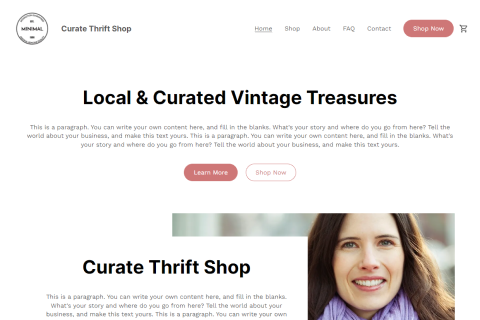 Curate Thrift Shop