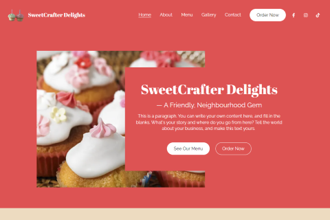 SweetCrafter Delights