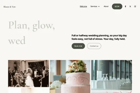 Bloom & Vow Events